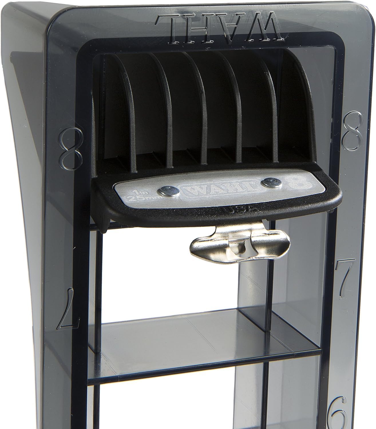 Wahl Premium Cutting Guides #1-8 W/ Organizer