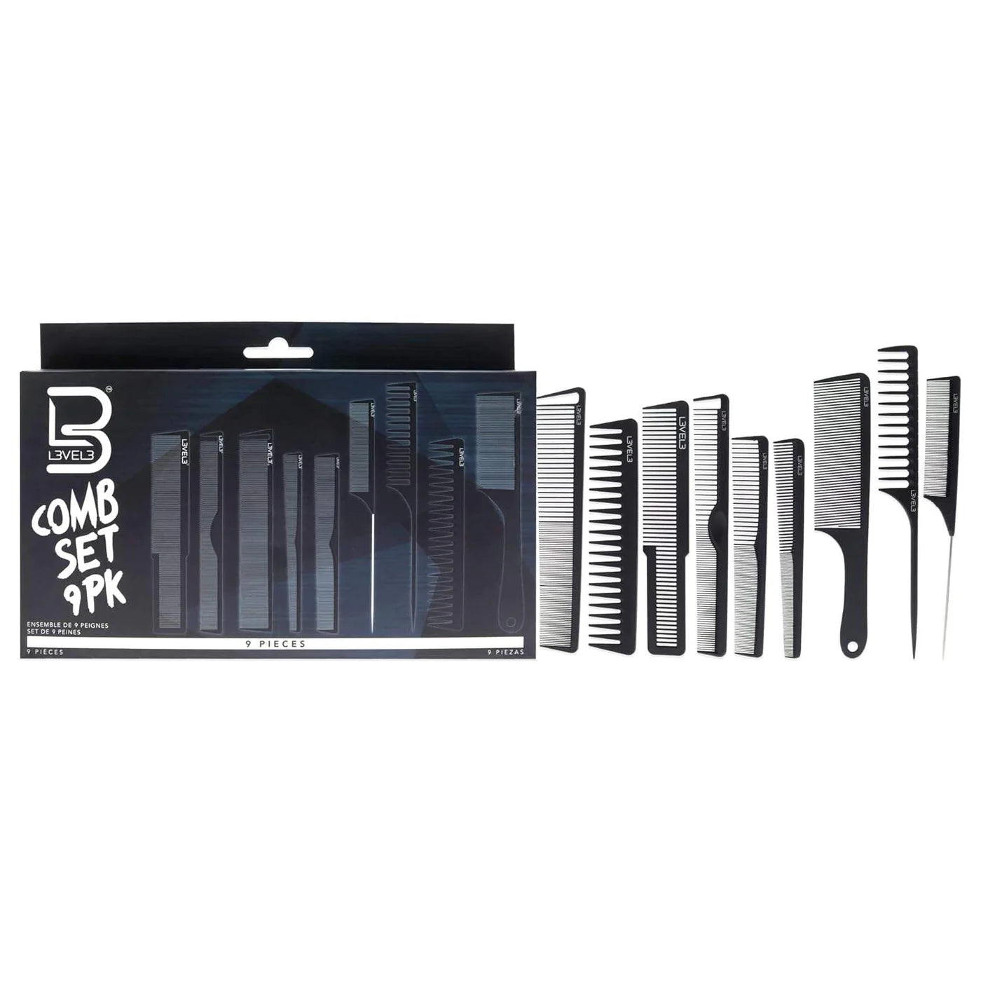 LV3 COMB SET 9PK BLACK