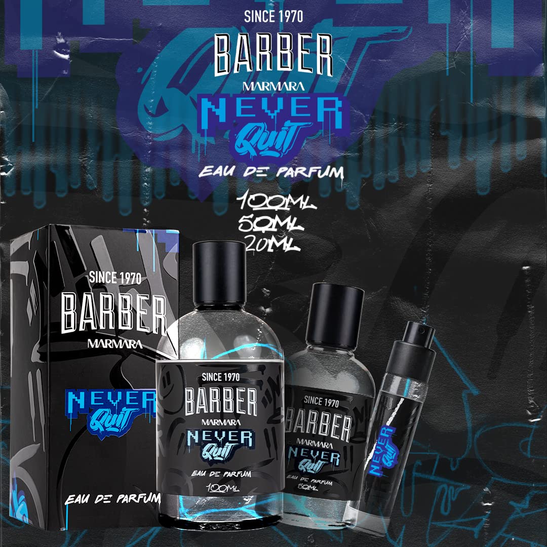 Marmara Barber Never Quit 100Ml Parfum - A Refreshing Scent For Barbers