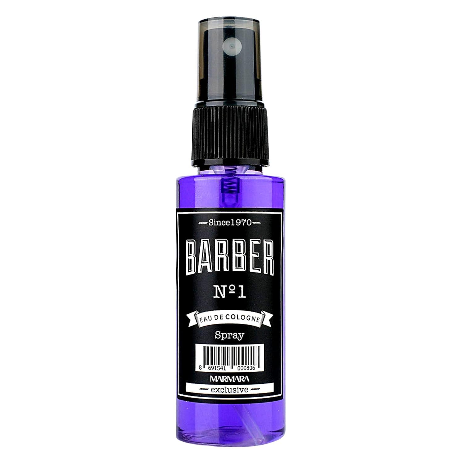 Marmara Barber Cologne - Best Choice of Modern Barbers and Traditional Shaving Fans (No 1 Purple, 50ml x 1 Spray Bottle)