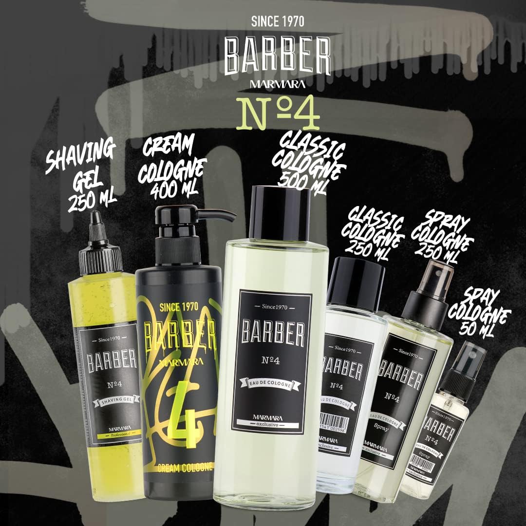 Marmara Barber Barber Acondicionador Dos Fases 500 Ml Biotina No.4