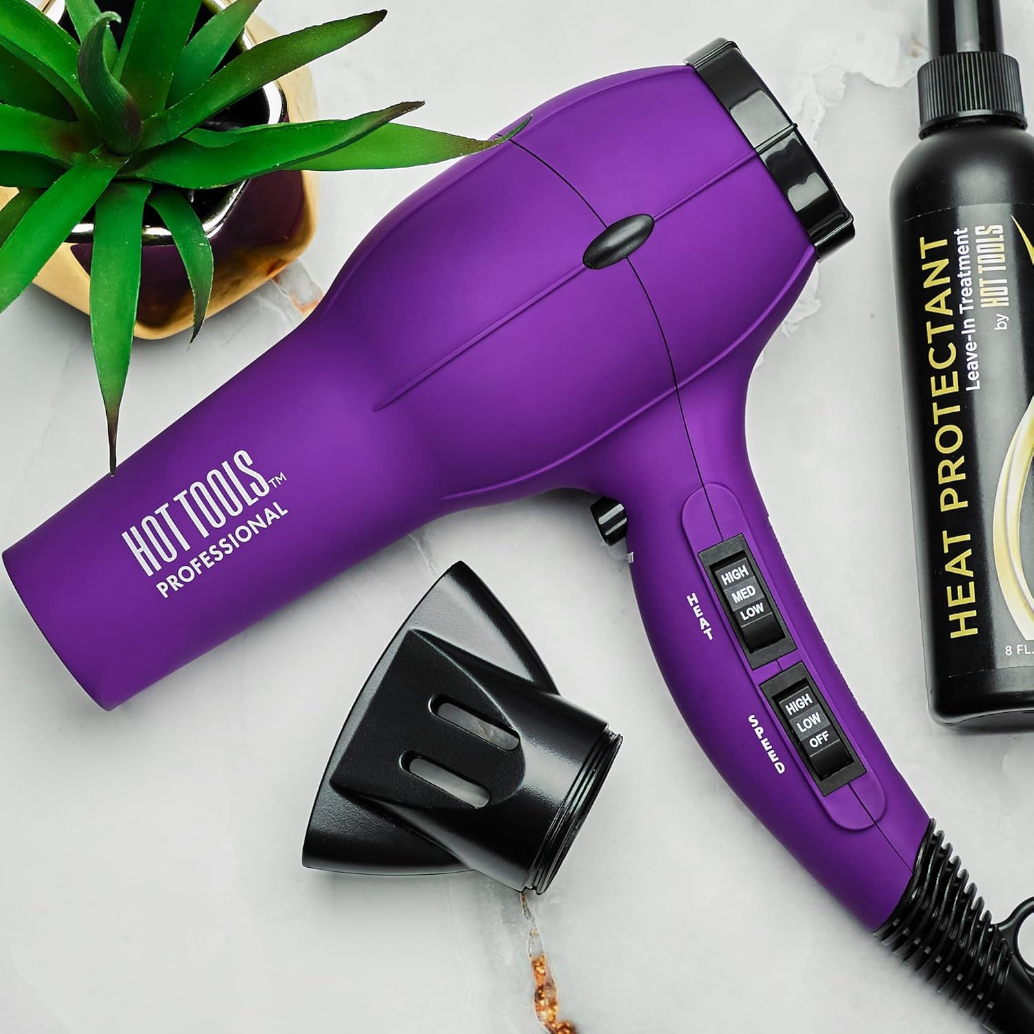 Hot Tools Professional 1875W Amethyst Turbo Hair Dryer