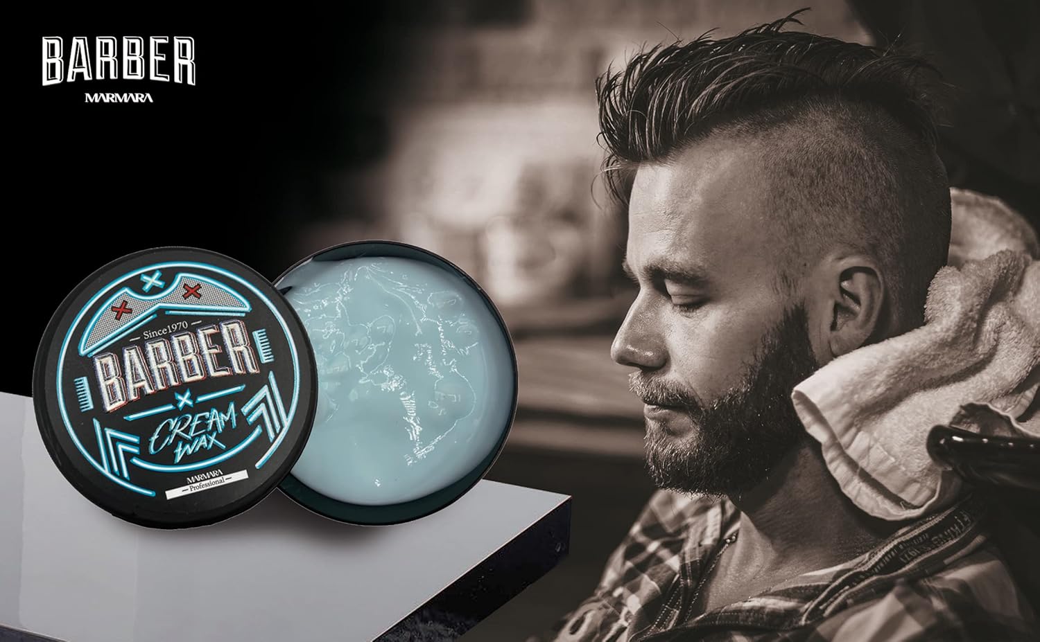 Marmara Barber Hair Styling Wax Cream Glw-7