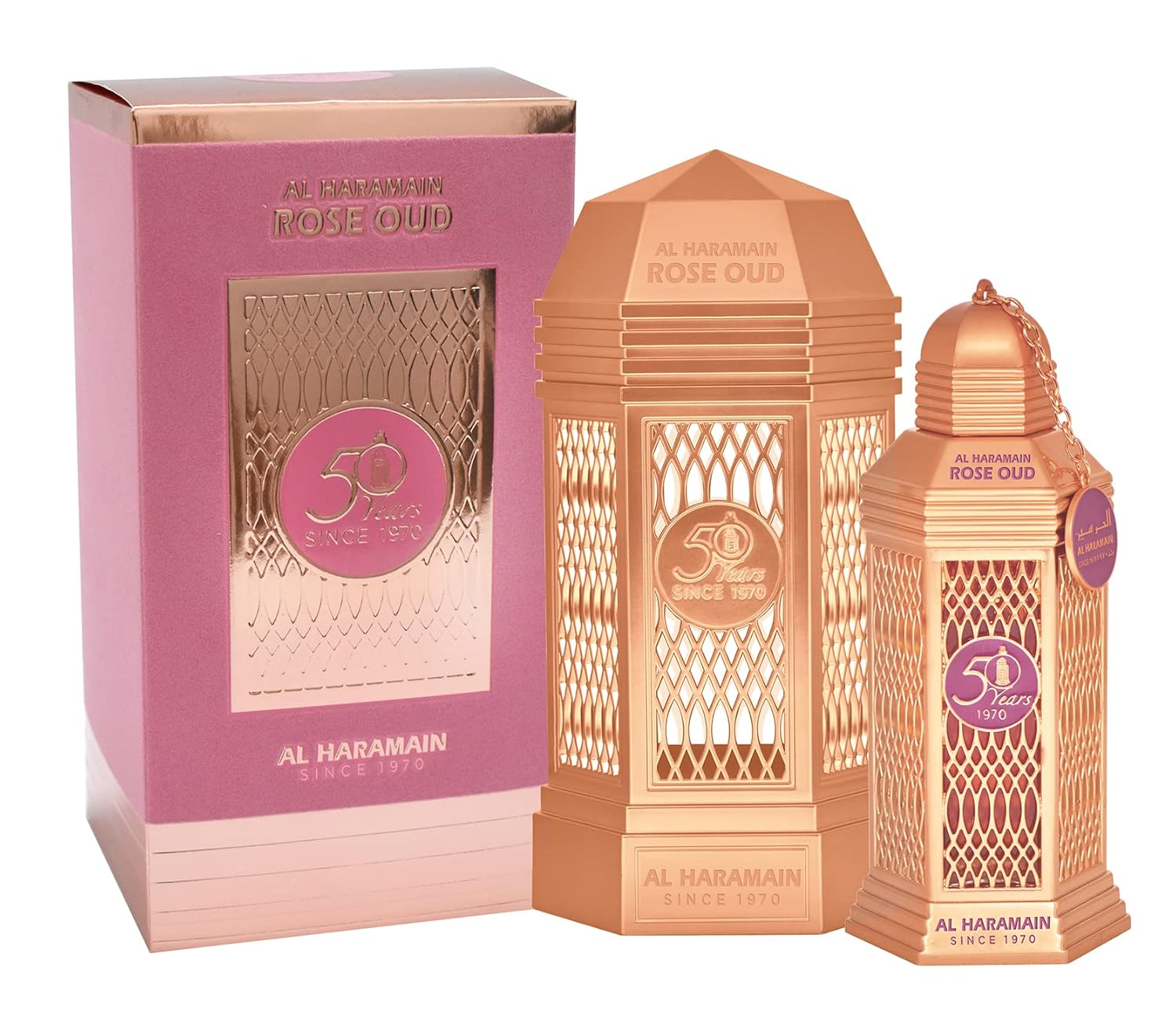 Al Haramain Rose Oud EDP M 75ml Boxed (Rare Selection)