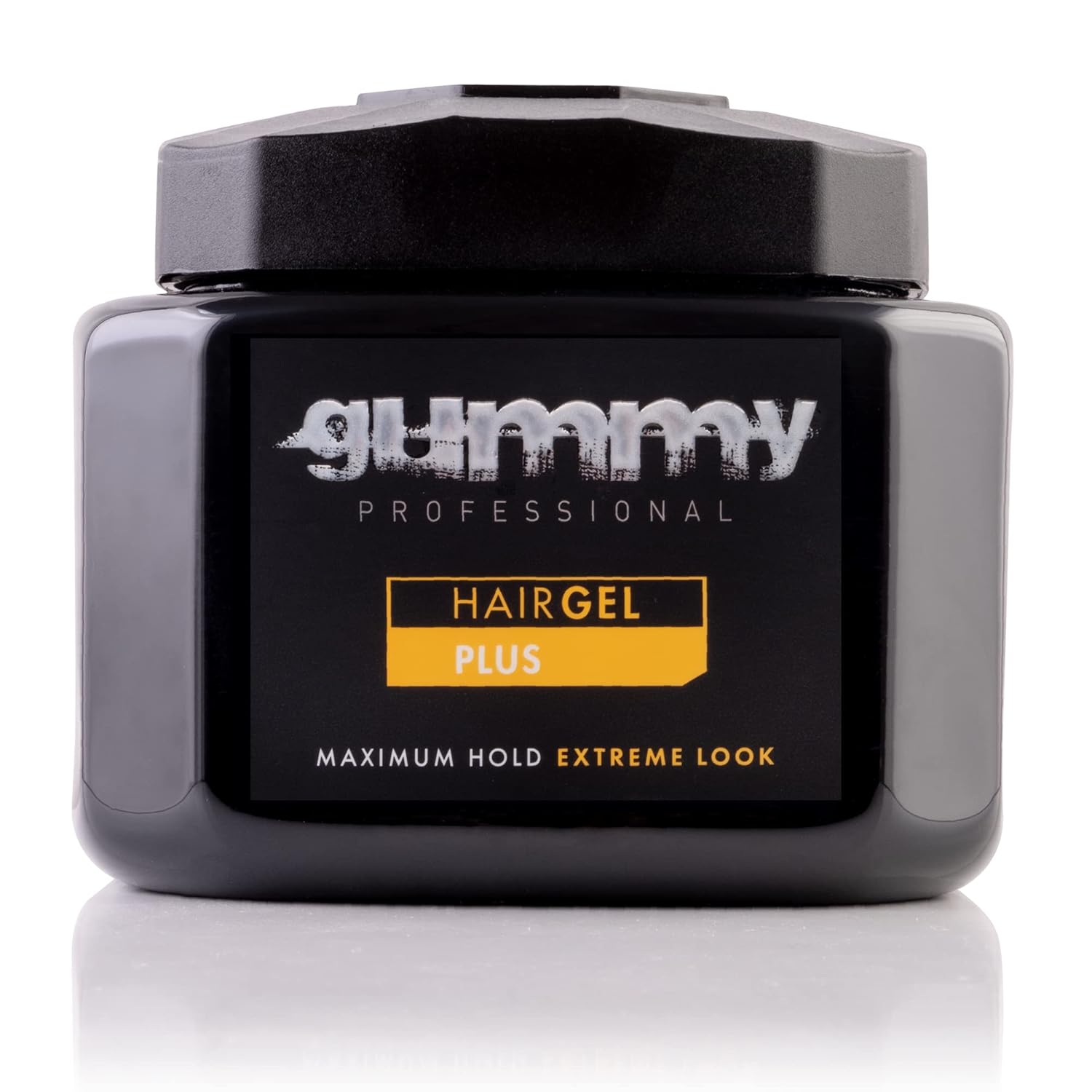 Gummy Hair Gel 700Ml Plus - Extra Hold Styling Gel For Long-Lasting Results