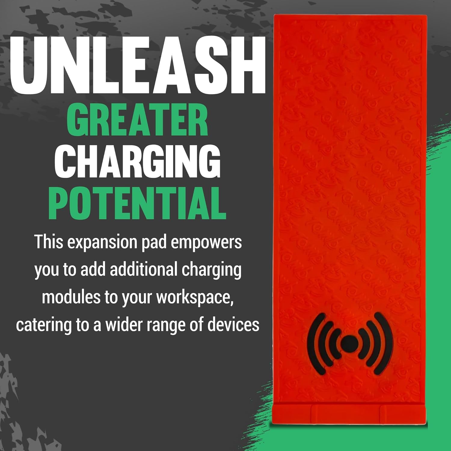 Tomb45 Wireless Expansion Charging Pad Mat Red