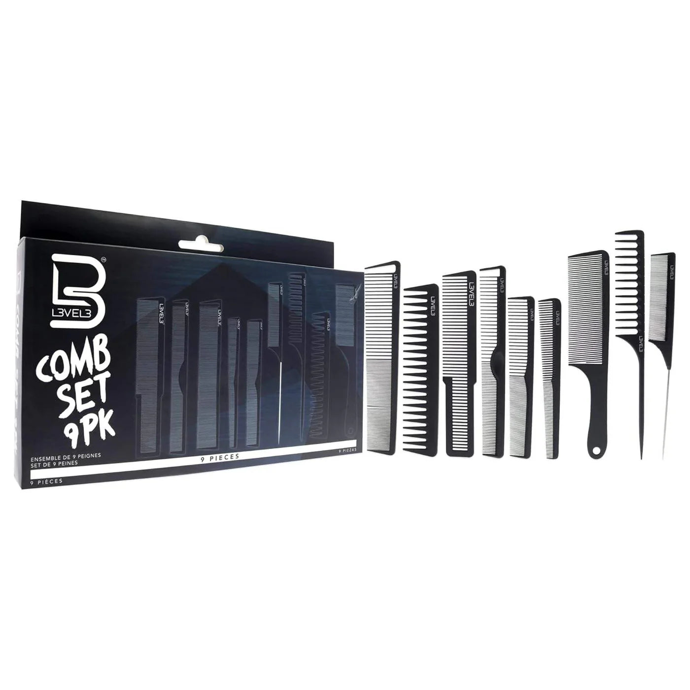 LV3 COMB SET 9PK BLACK