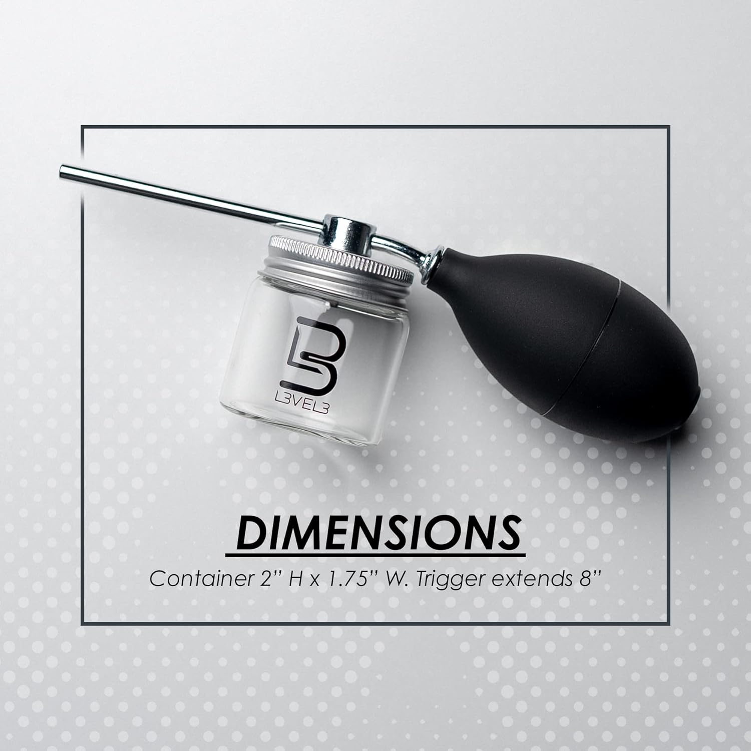 LV3 HAIR FIBER APPLICATOR (TRANSPARENT)