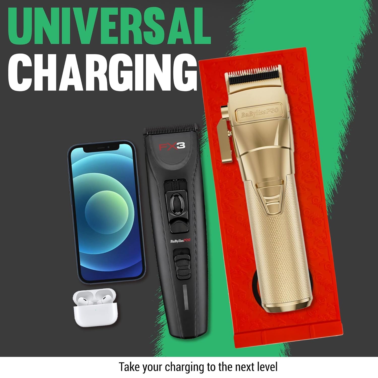 Tapis de chargement d'extension sans fil Tomb45 Orange