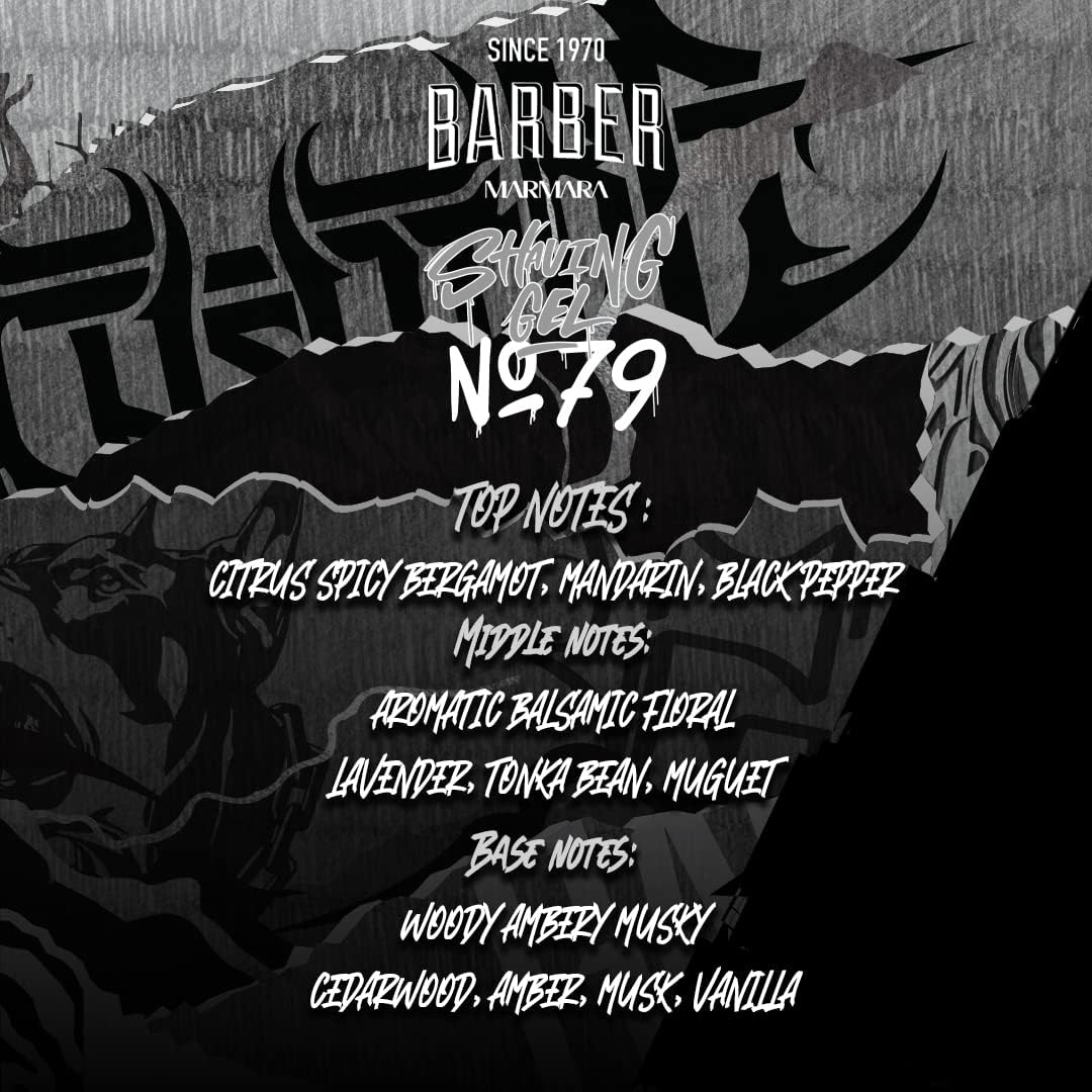 Marmara Barber No. 79 Shaving Gel - 1000Ml
