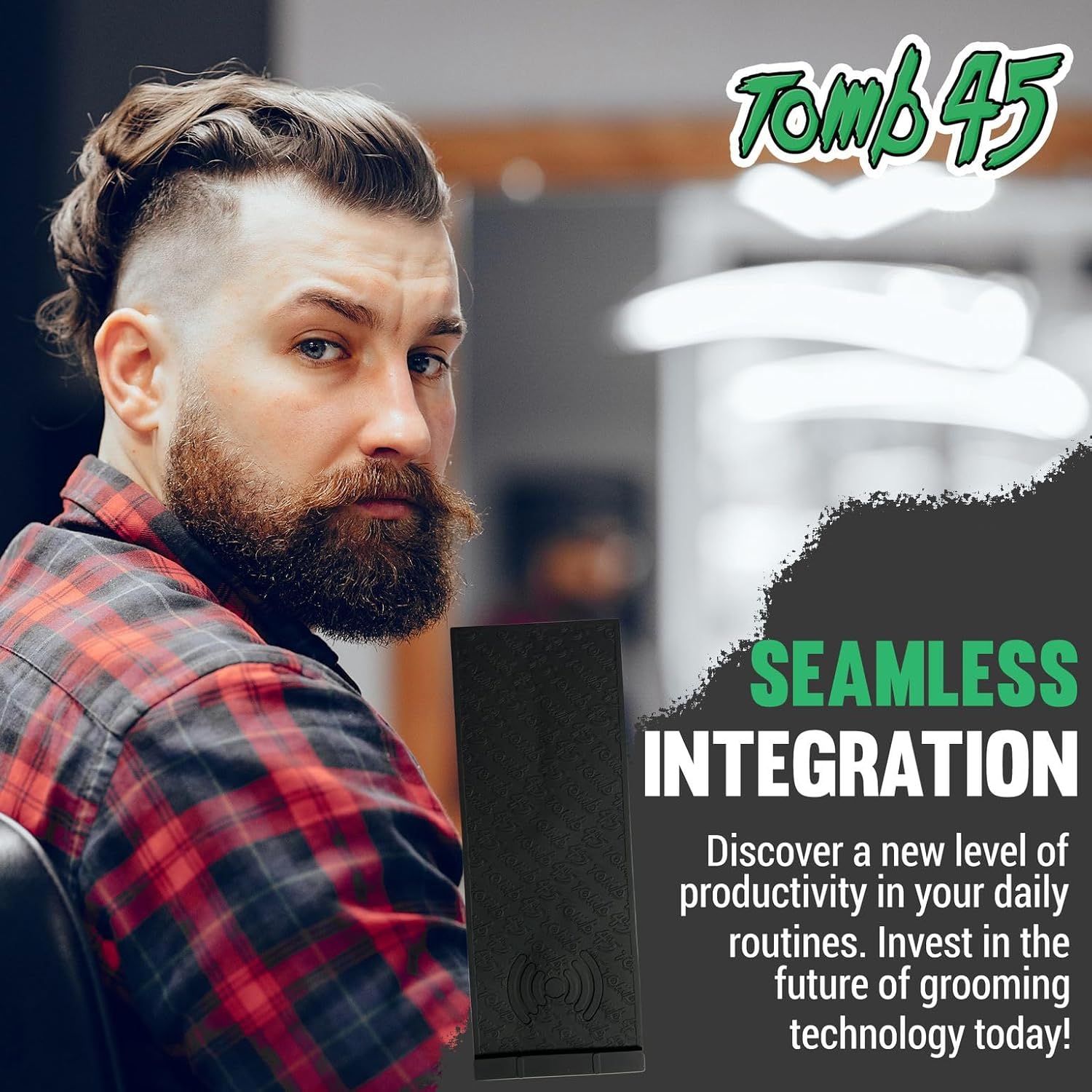 Tapis de chargement d'extension sans fil Tomb45 Orange