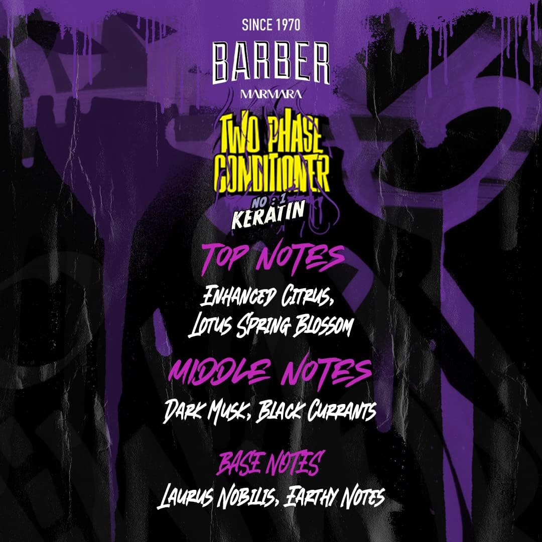 Marmara Barber Barber Conditionneur Biphasé 500 Ml Kératine No.1