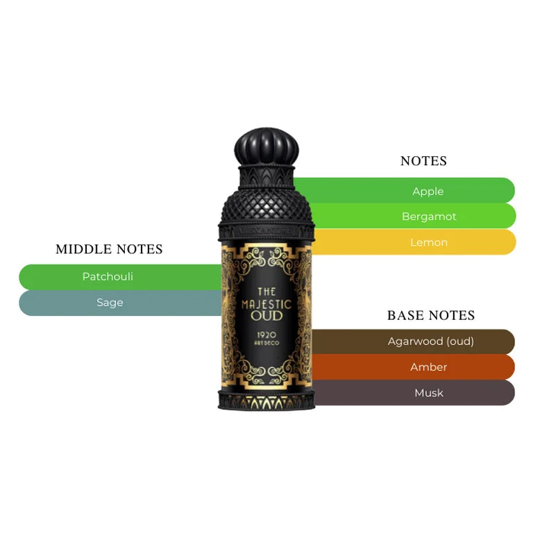 Alexandre J The Art Deco Collector Majestic Oud W EDP 100ml Boxed