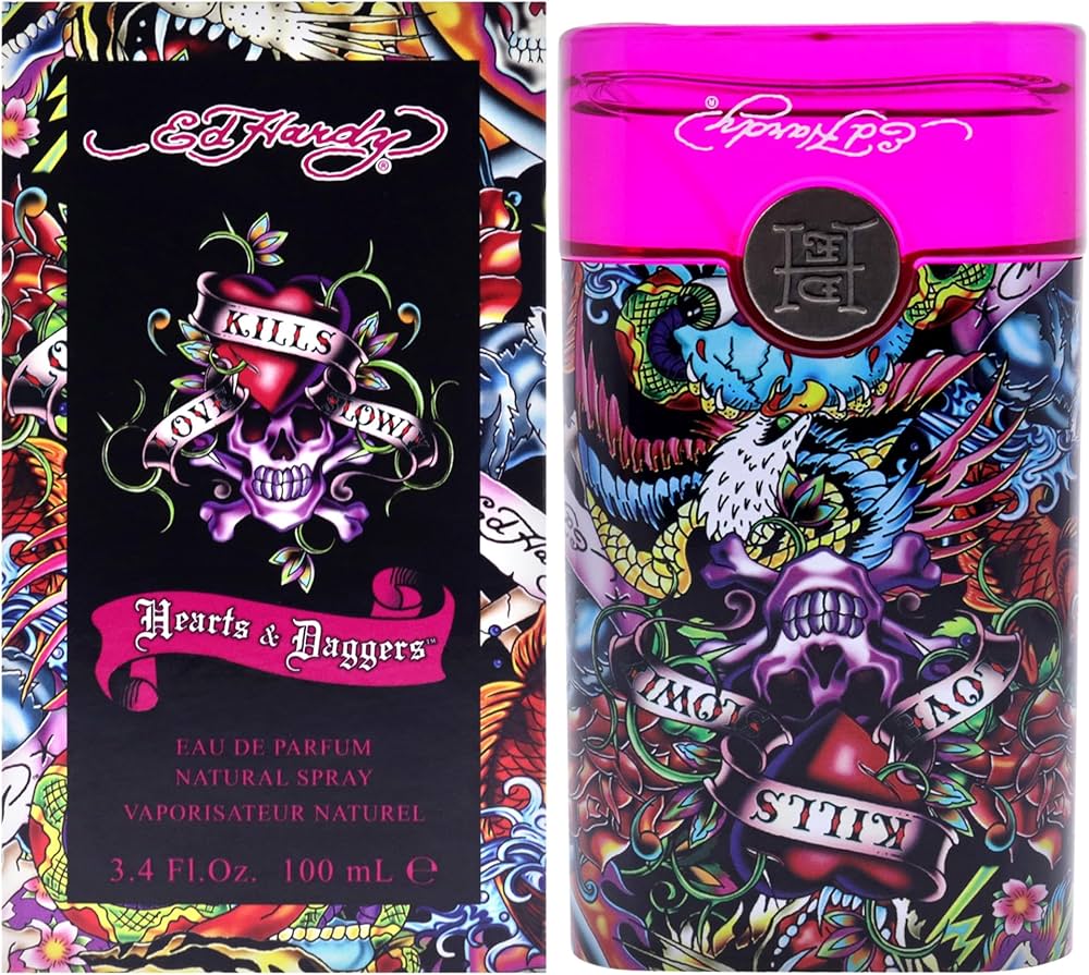 Ed Hardy Hearts Daggers W 50ml Boxed