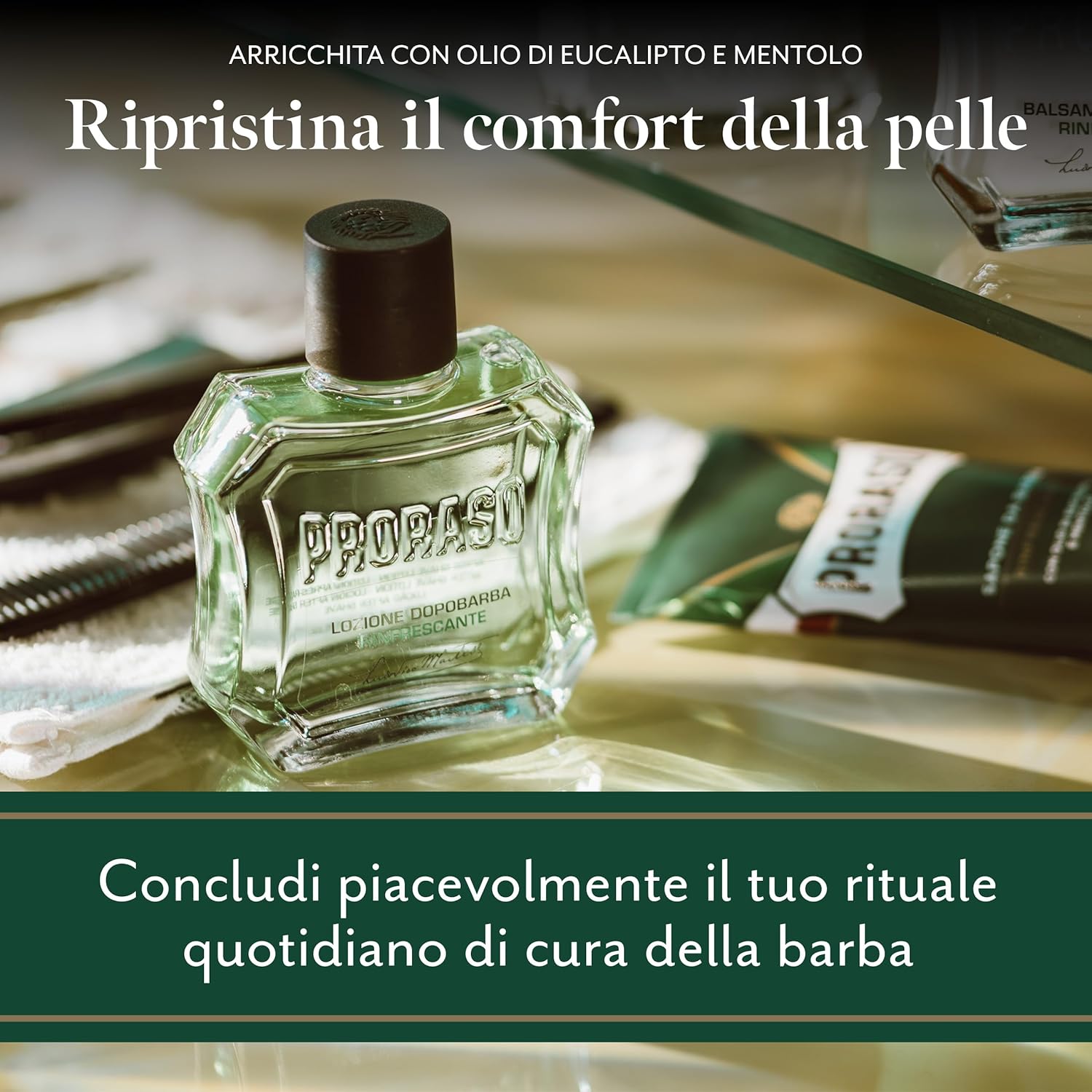 Proraso Lozione Dopobarba. Rinfrescante.