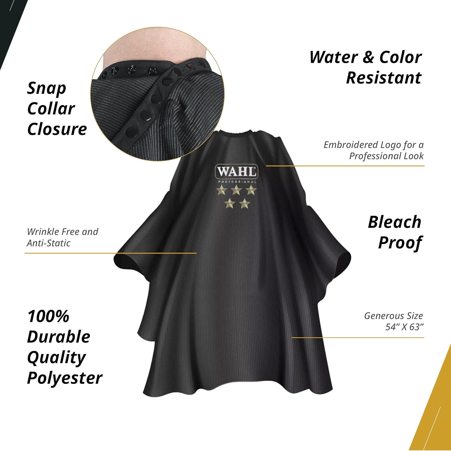 Wahl 5 Star Barber Cape