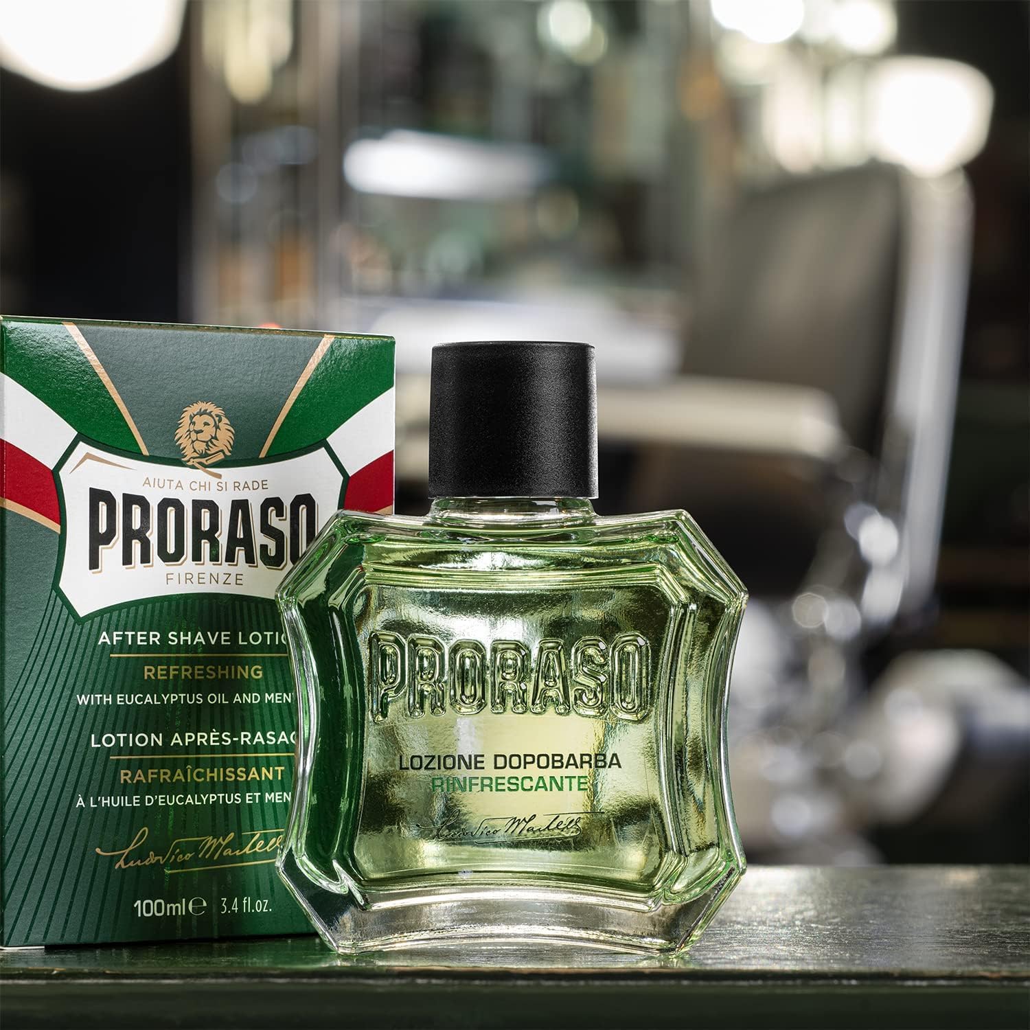 Proraso Lozione Dopobarba. Rinfrescante.