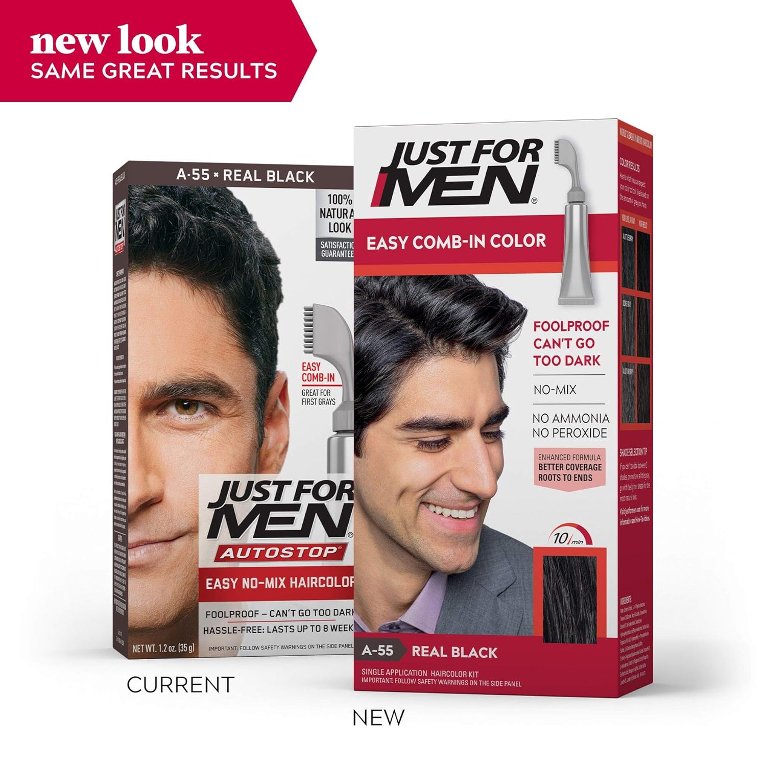 Just For Men Automatic Real Black Hair Dye With Promotional Offer