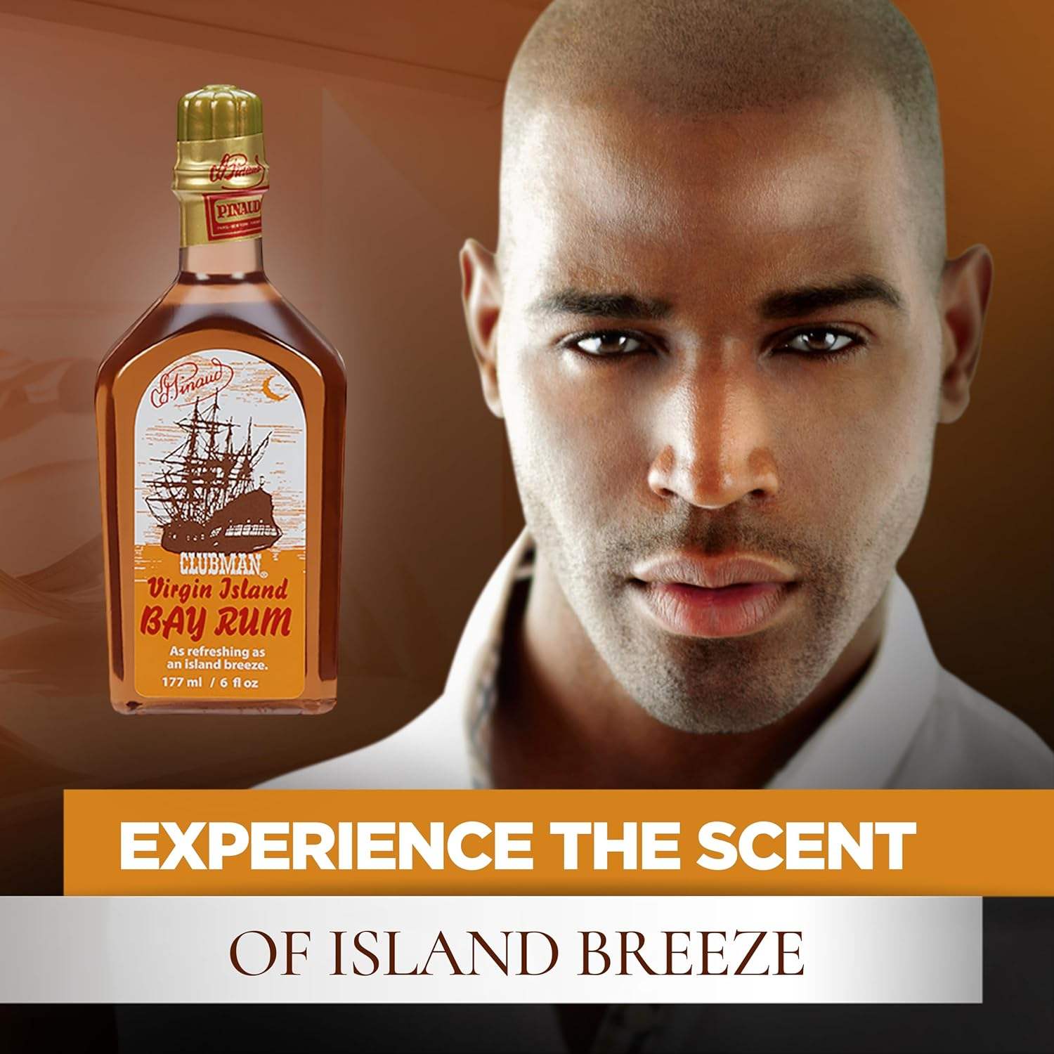 CLUBMAN Virgin Island Bay Rum, 6 oz