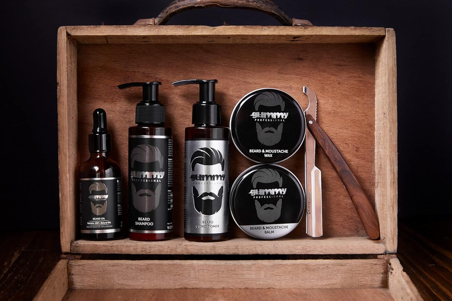 Aceite gomoso para barba