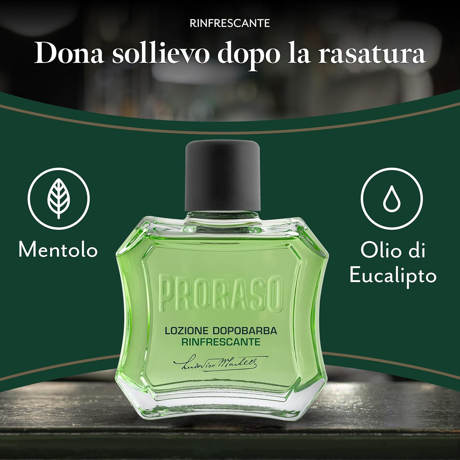 Proraso Lozione Dopobarba. Rinfrescante.