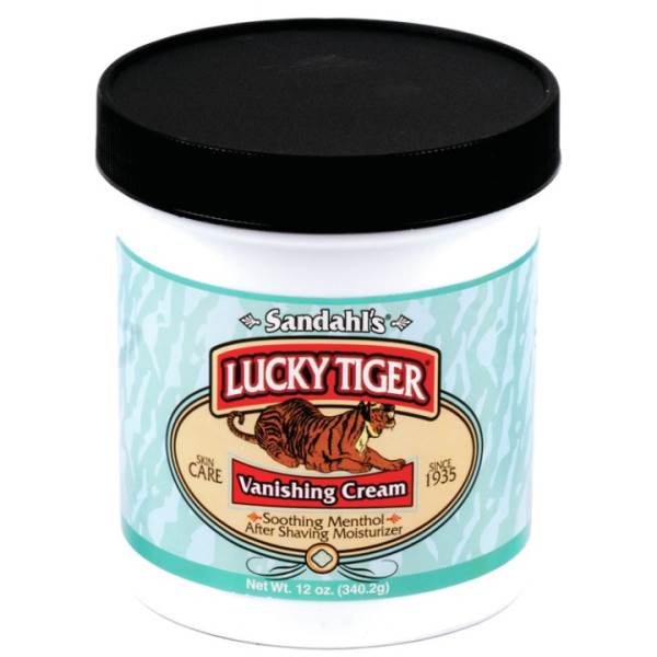Lucky Tiger Lt Menthol Mint Vanishing Cream 12Oz