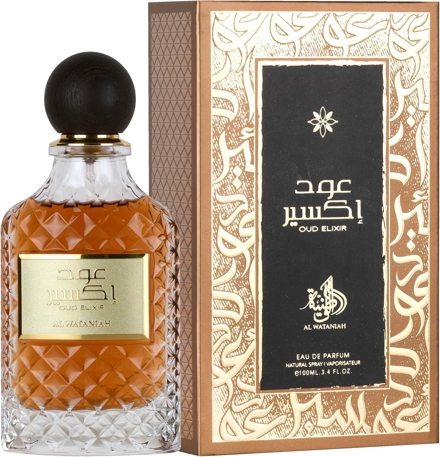 Al Wataniah Oud Elixir EDP M 100ml Boxed