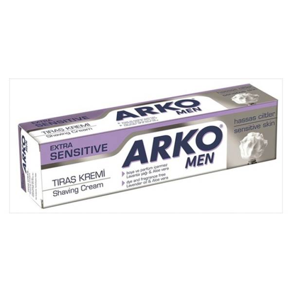 Arko Sensitive Shaving Cream 100Gr - Gentle Shave For Sensitive Skin