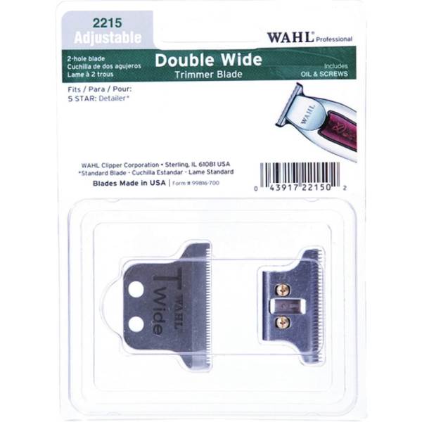 Wahl T-Wide Adjustable Trimmer Blade Set