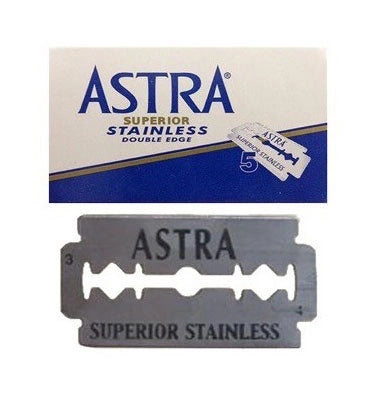 Hoja de doble filo Astra (azul)