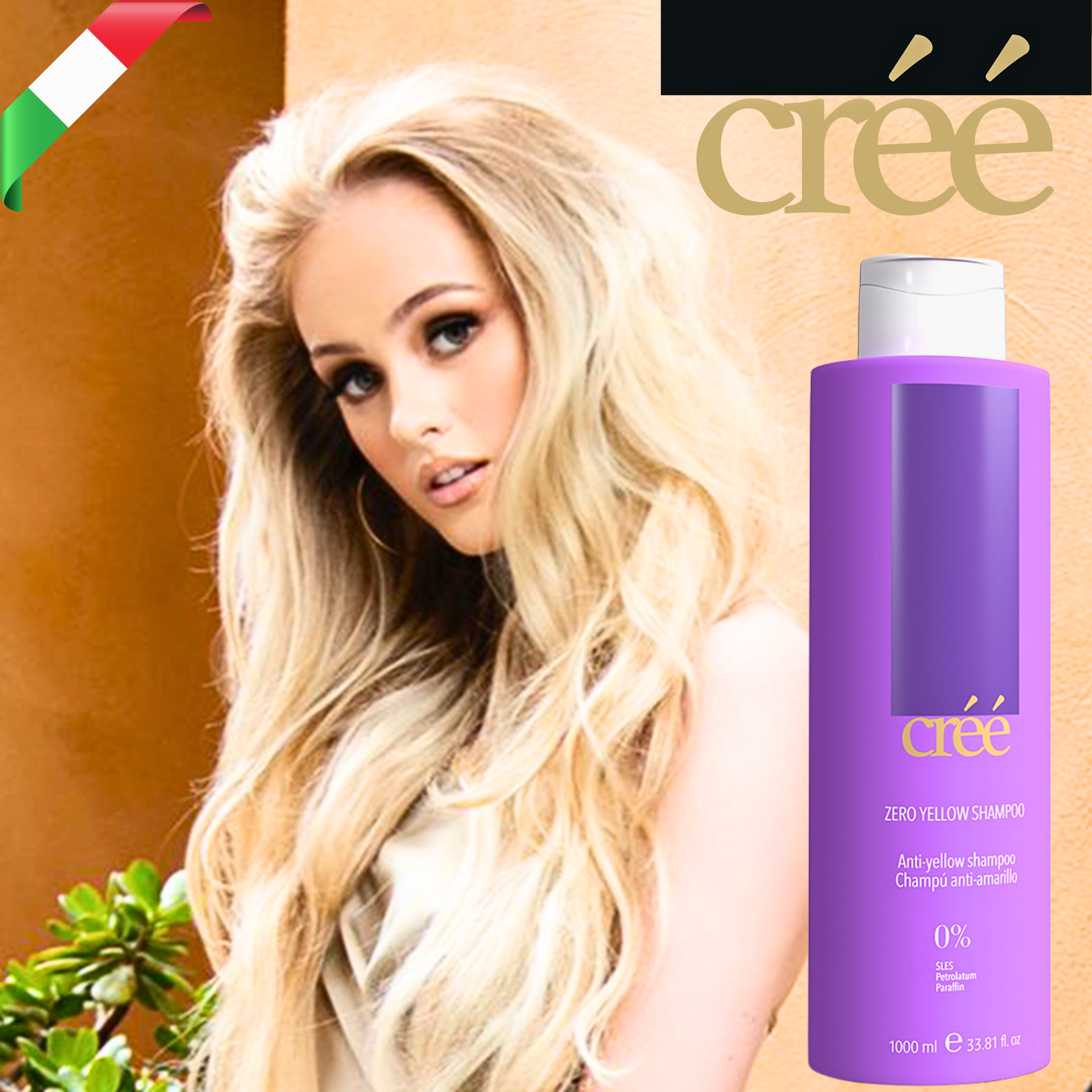 Cree Zero Yellow Shampoo 1000ml