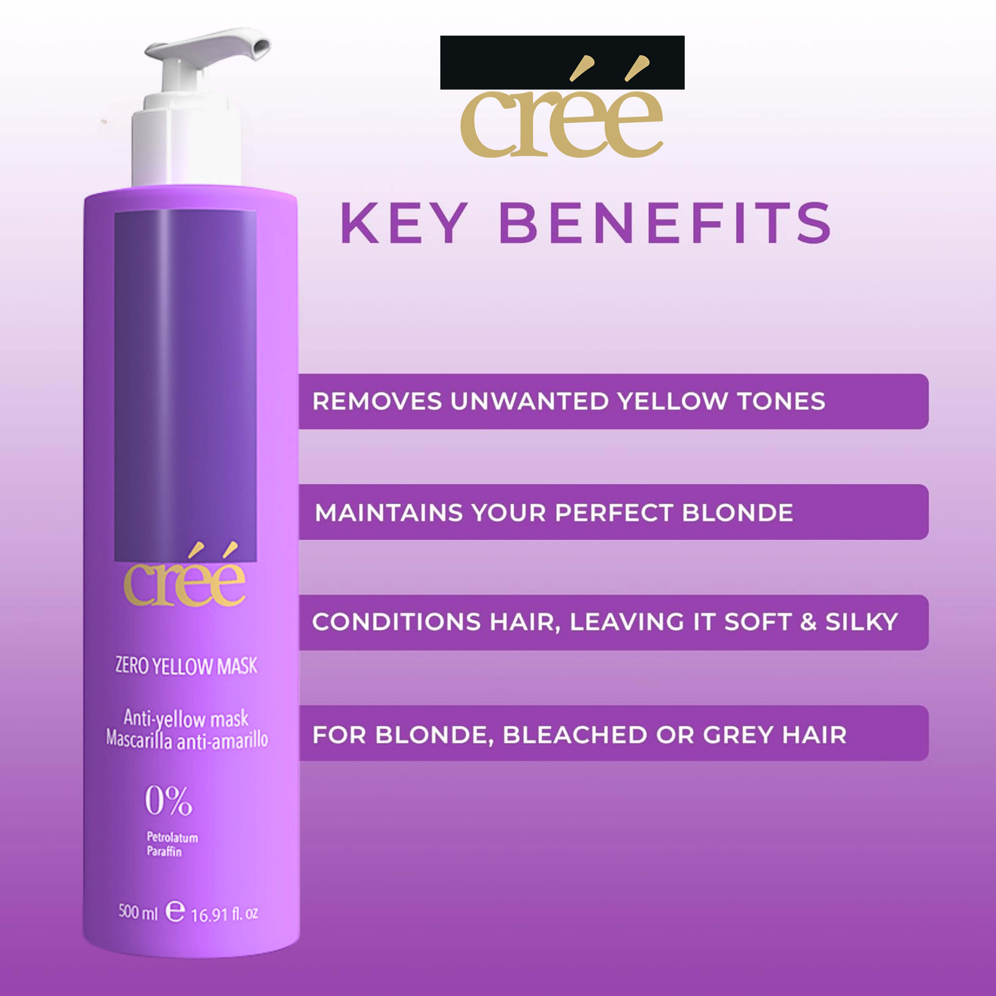 Cree Zero Yellow Mask 500ml