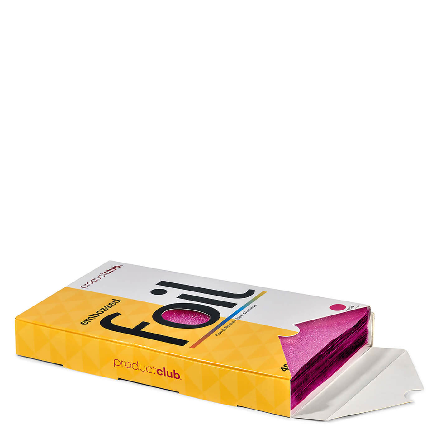 5" x 8" Pre-Cut Embossed Foil - 400 ct. Fuchsia