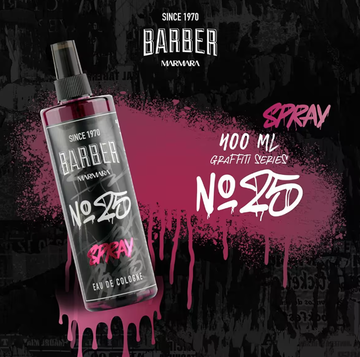Marmara Barber Barber Cologne Graffiti 400Ml No.25