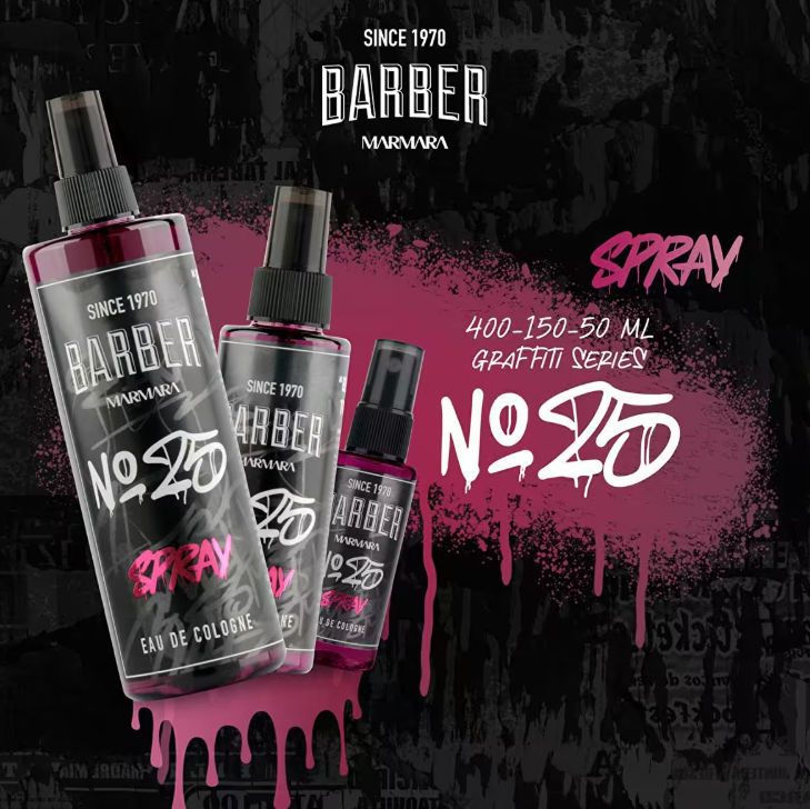 Marmara Barber Barber Cologne Graffiti 400Ml No.25