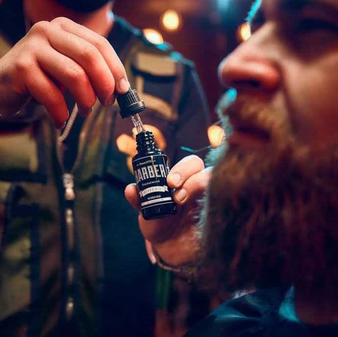 Marmara Barber Beard Oil 30Ml - Organic, All-Natural Formula For Healthy Beard Growth And Conditioning