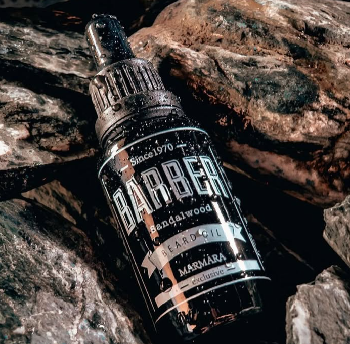 Marmara Barber Beard Oil 30Ml - Organic, All-Natural Formula For Healthy Beard Growth And Conditioning