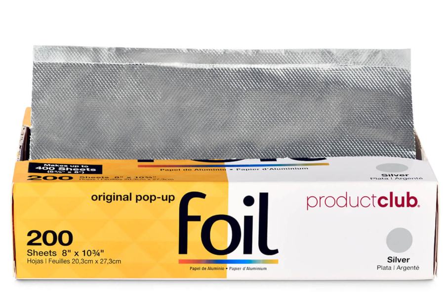 8" x 10 3/4" Original Pop-Up Foil - 200 ct. Silver