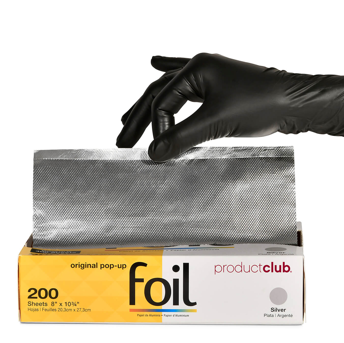 8" x 10 3/4" Original Pop-Up Foil - 200 ct. Silver