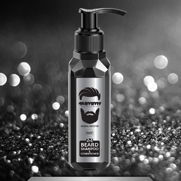 Shampoing à barbe gommeuse