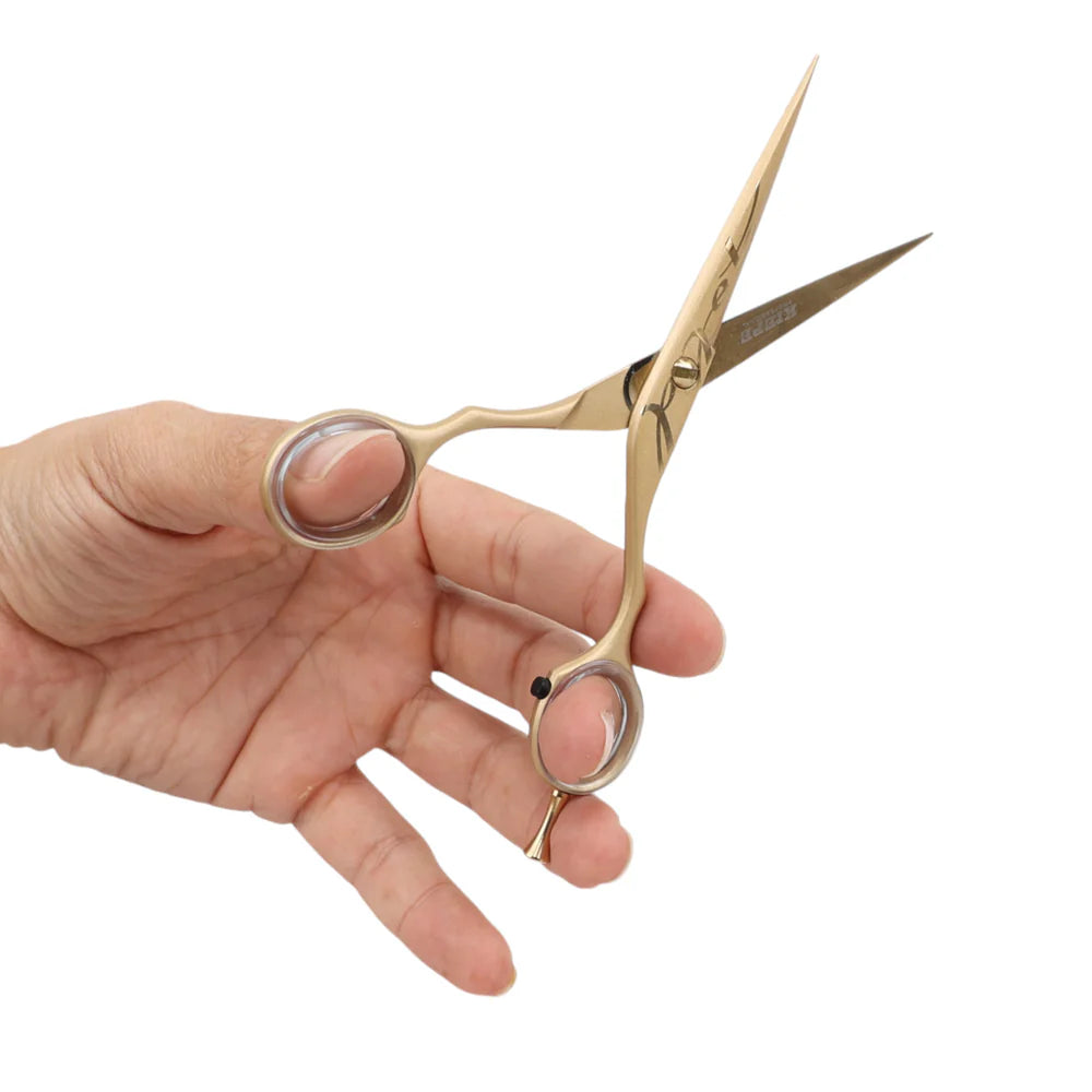 Kiepe Professional Luxury Copper Series 6" Ergonomic Anatomic Scissors
