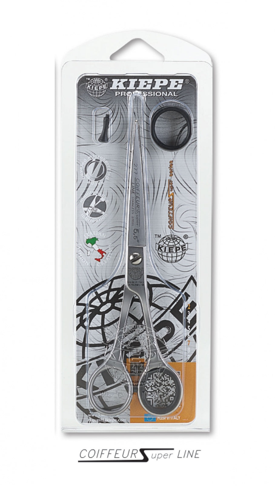 Kiepe Professional 5.5" Hair Scissors - Precision Cutting Shears