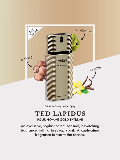 Lapidus Gold Extreme By Ted Lapidus M 100ml Boxed (Rare Selection)