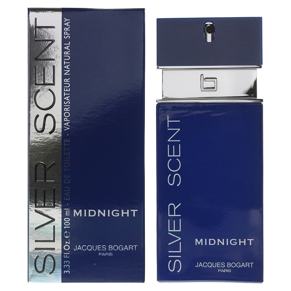 Silver Scent Midnight By Jacques Bogart M 100ml Boxed (Rare Selection)