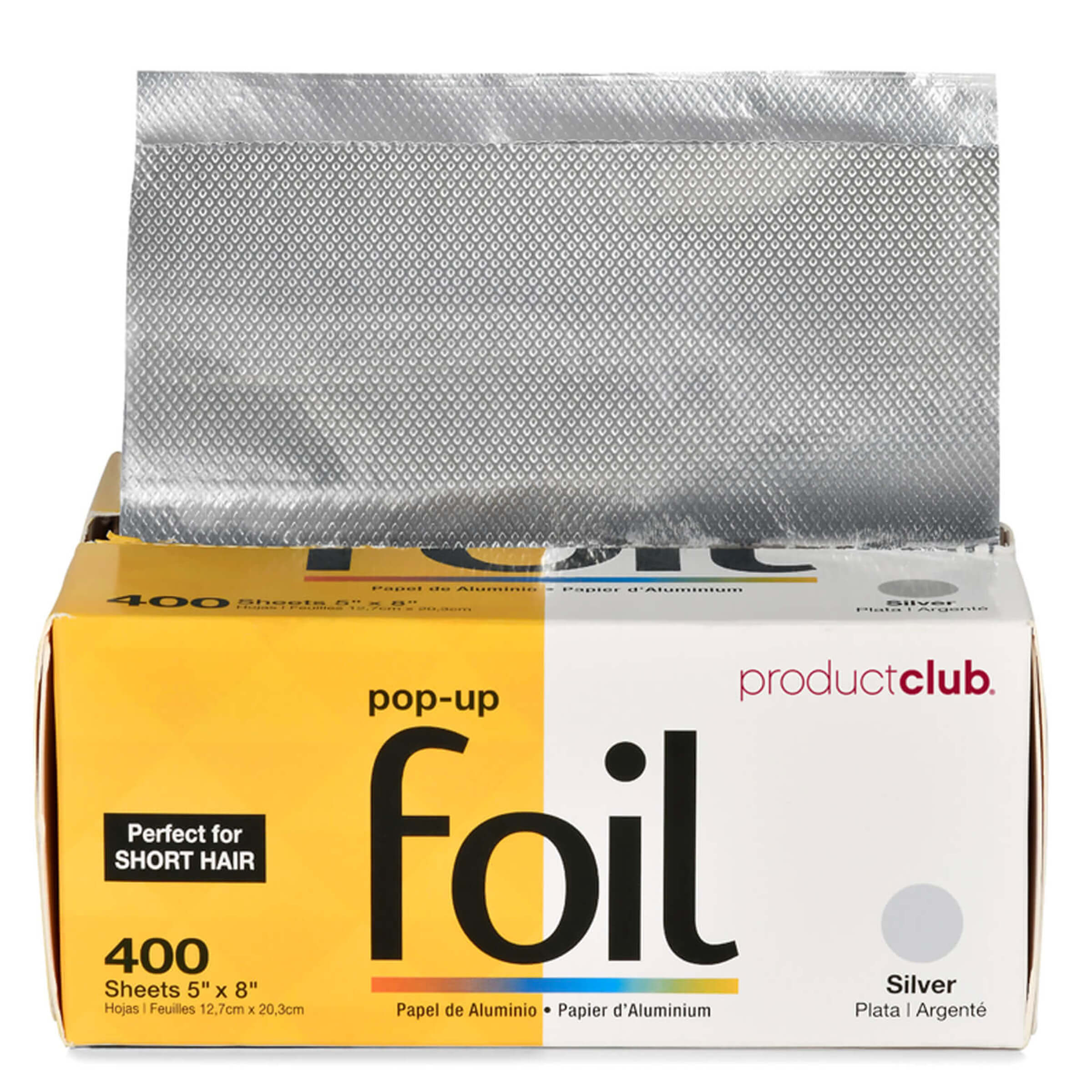 5" x 8" Pop-Up Foil - 400 ct. Silver