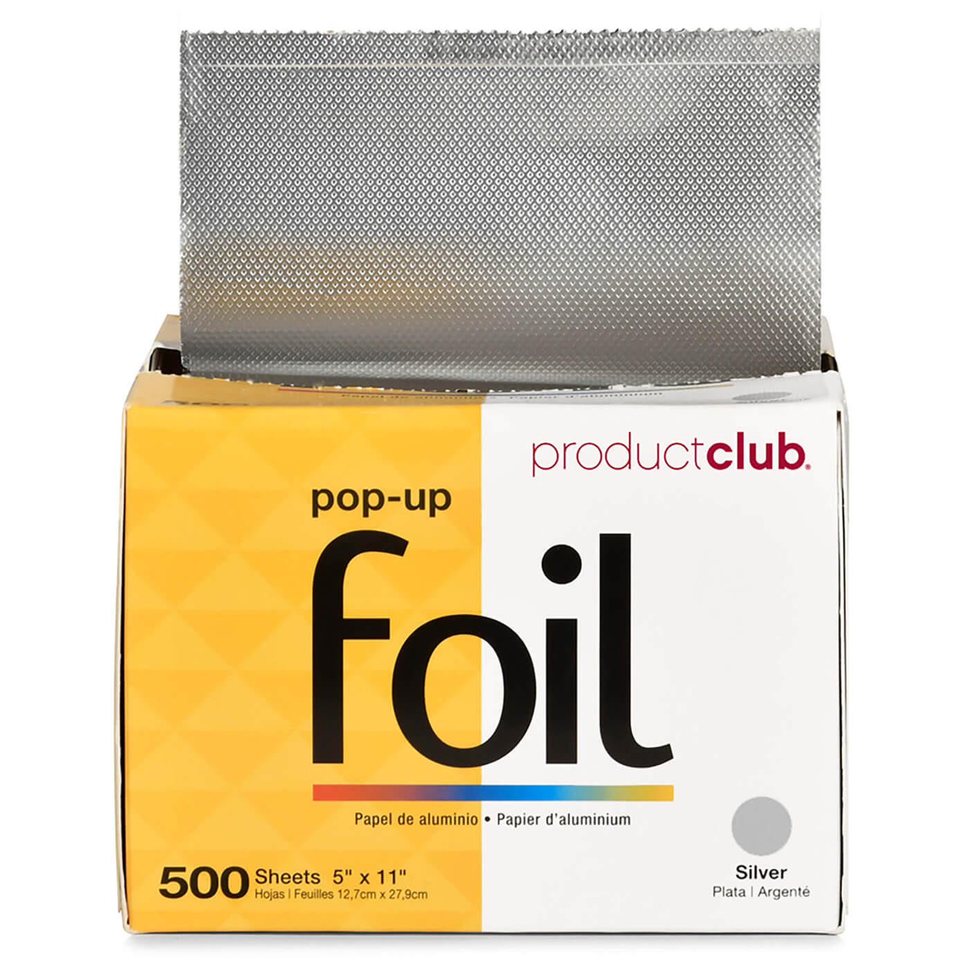 5" x 11" Pop-Up Foil - 500 ct. Silver