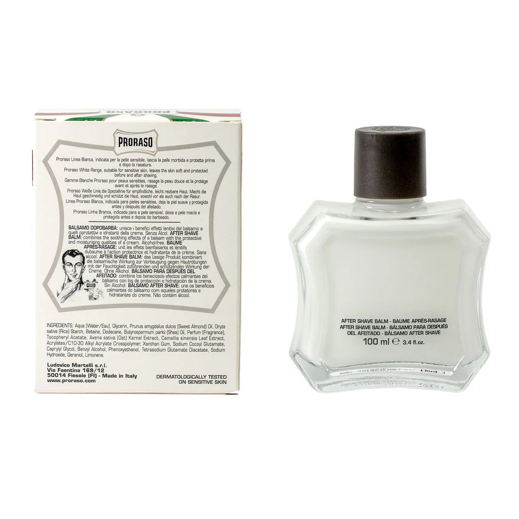 Proraso "Classic" Aftershave Balm White 100Ml