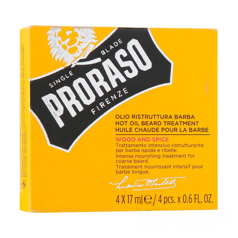Proraso Olio Ristrutturante Barba 17Ml X 4