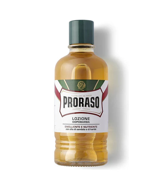 Proraso Red Aftershave Lotion With Sandalwood And Shea Butter