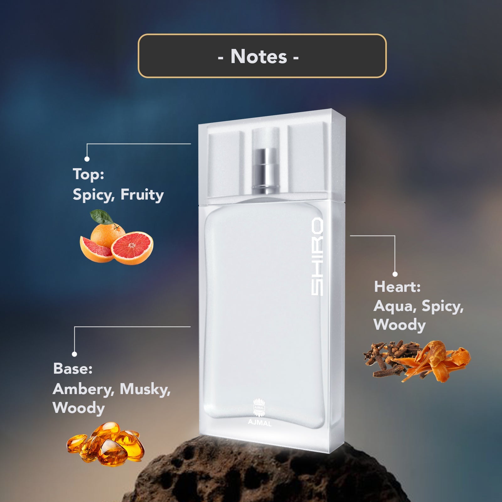 Ajmal Shiro M 100ml Boxed